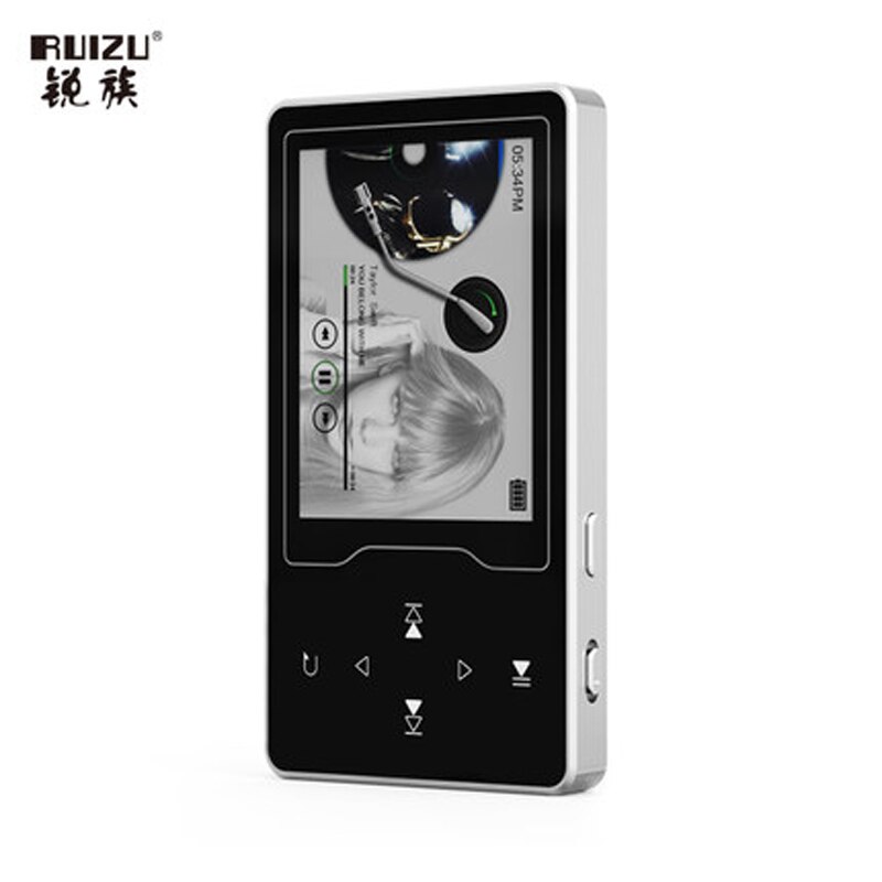  RUIZU D08 PK RUIZU X02  ÷̾, 8GB    2.4 ġ ũ ݼ ̽, MP3 ÷̾